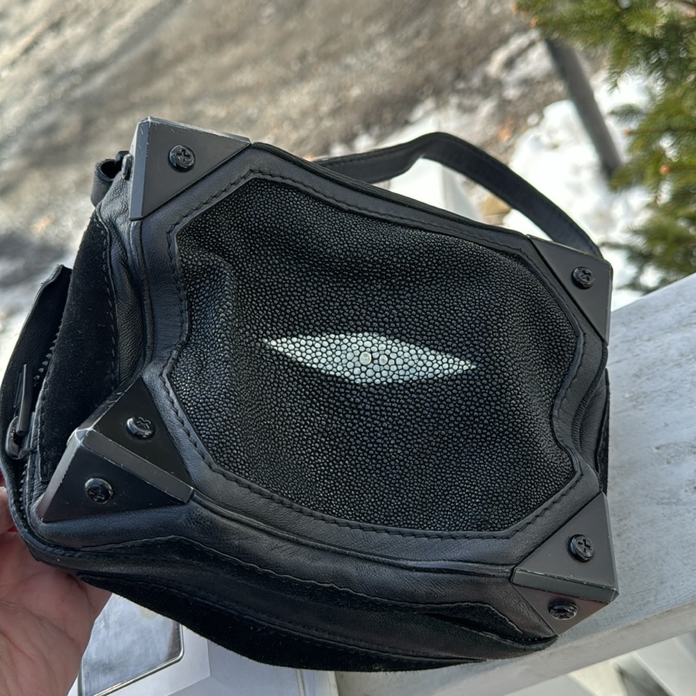 Black Alexander Wang Wristlet - Picture 3 of 5